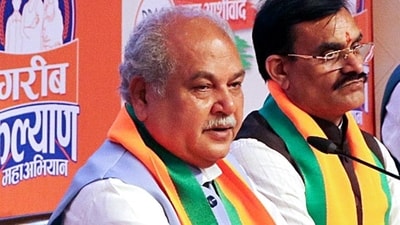 Union minister Narendra Singh Tomar. (ANI) Union minister Narendra Singh Tomar. (ANI)