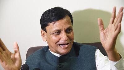 Union minister Nityanand Rai speaks to reporters in Patna on Wednesday. (Santosh Kumar/HT) Union minister Nityanand Rai speaks to reporters in Patna on Wednesday. (Santosh Kumar/HT)