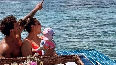 Wishing Devi on her birthday, Bipasha shared a cute pool video of them together and wrote, “Through her eyes everything is a first… makes us look at everything that God has made with more curiosity, wonder and appreciation. Thank you Devi.” Wishing Devi on her birthday, Bipasha shared a cute pool video of them together and wrote, “Through her eyes everything is a first… makes us look at everything that God has made with more curiosity, wonder and appreciation. Thank you Devi.”