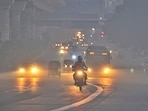 Delhi's air quality continues to remain in severe category. (Raj K Raj/HT Photo) Delhi's air quality continues to remain in severe category. (Raj K Raj/HT Photo)