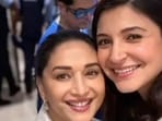 Madhuri Dixit posted a series of pictures on Instagram in a reel. Madhuri Dixit posted a series of pictures on Instagram in a reel.