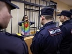 Alexandra (Sasha) Skochilenko, a 33-year-old artist and musician, who faces charges of spreading false information about the army. (Reuters) Alexandra (Sasha) Skochilenko, a 33-year-old artist and musician, who faces charges of spreading false information about the army. (Reuters)