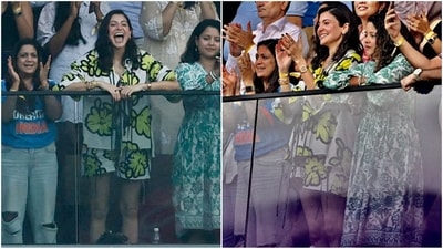 Anushka Sharma rocks trendy floral co-ord set at World Cup semi-final. It costs… (Instagram) Anushka Sharma rocks trendy floral co-ord set at World Cup semi-final. It costs… (Instagram)
