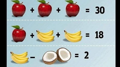 This brain teaser is viral on social media. This brain teaser is viral on social media.