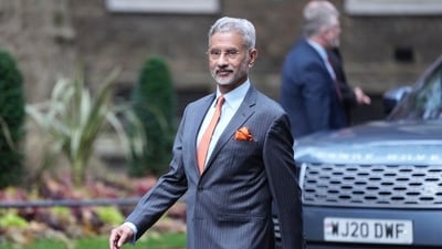 Indian minister of external affairs Subrahmanyam Jaishankar in London. (AP) Indian minister of external affairs Subrahmanyam Jaishankar in London. (AP)