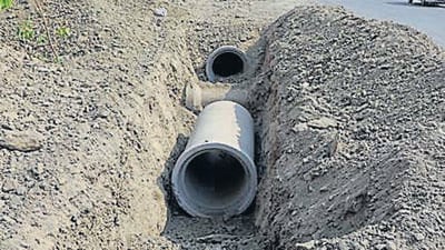 In 2021, work began in 11 villages which were included in the civic limits as these areas did not have proper drainage systems in place. (REPRESENTATIVE PHOTO) In 2021, work began in 11 villages which were included in the civic limits as these areas did not have proper drainage systems in place. (REPRESENTATIVE PHOTO)