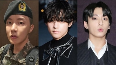 BTS members J-Hope, V and Jungkook shared messages for fans. BTS members J-Hope, V and Jungkook shared messages for fans.