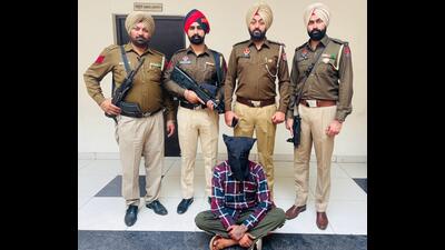 Manpreet Singh, SP (Rural), Mohali, said those who sheltered Gurpal will be booked and arrested. (HT Photo) Manpreet Singh, SP (Rural), Mohali, said those who sheltered Gurpal will be booked and arrested. (HT Photo)