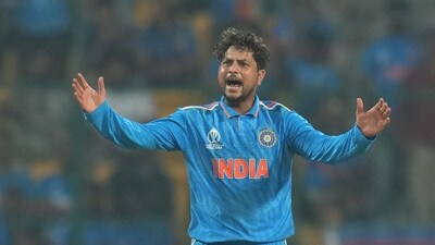 Kuldeep Yadav replied to an X user's query. (PTI) Kuldeep Yadav replied to an X user's query. (PTI)