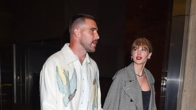 Taylor Swift and Travis Kelce's parents set to meet during Chiefs vs. Eagles game. (X(formerly Twitter)/@ViralThingz) Taylor Swift and Travis Kelce's parents set to meet during Chiefs vs. Eagles game. (X(formerly Twitter)/@ViralThingz)