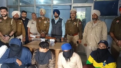 The accused in Amritsar police custody.