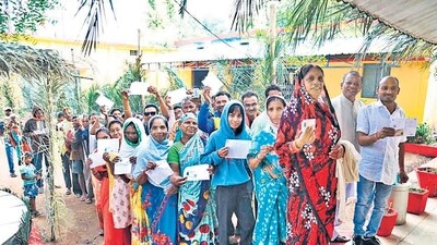 The first phase of voting in Chhattisgarh took place on November 7; the second phase will be held on November 17. (ANI) The first phase of voting in Chhattisgarh took place on November 7; the second phase will be held on November 17. (ANI)