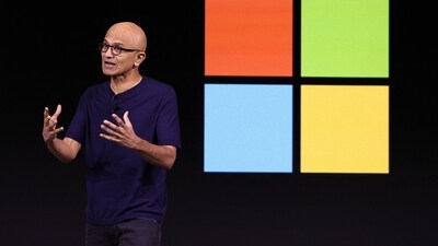 Microsoft CEO Satya Nadella. (Getty Images via AFP) Microsoft CEO Satya Nadella. (Getty Images via AFP)