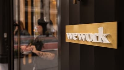 A WeWork co-working office space in New York, US. (Bloomberg) A WeWork co-working office space in New York, US. (Bloomberg)