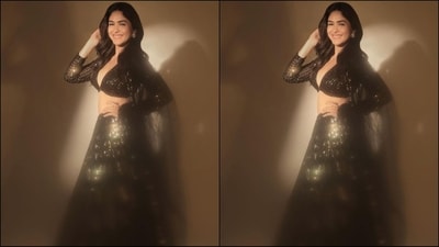 On Wednesday, Mrunal gave her fans a mid-week treat as the actress took to Instagram and uploaded a series of stunning pictures, accompanied by the caption, "The daze are long and the haze is strong". (Instagram/@mrunalthakur) On Wednesday, Mrunal gave her fans a mid-week treat as the actress took to Instagram and uploaded a series of stunning pictures, accompanied by the caption, "The daze are long and the haze is strong". (Instagram/@mrunalthakur)