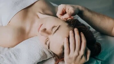 Massaging the back of the ear vertically helps in decreasing the pain from migraine and headache and stimulate the vagus nerve.&nbsp; (Unsplash)