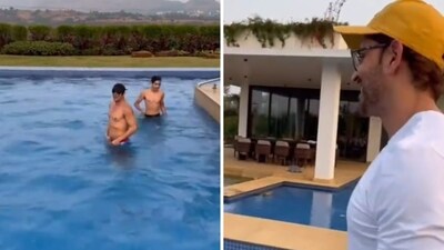 Zayed Khan shared a fun video on his Instagram account. Zayed Khan shared a fun video on his Instagram account.