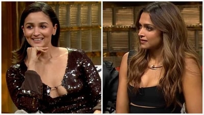 Alia Bhatt talked about Deepika Padukone in the latest episode of KWK. Alia Bhatt talked about Deepika Padukone in the latest episode of KWK.