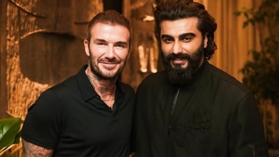 Arjun Kapoor called his meeting with David Beckham a “night to remember”. Sharing pictures from the party, he wrote on Instagram that he was grateful for being able to meet someone he has admired from afar for so many years &amp; to be able to talk face to face with him about his new life in Miami, football, India, travel, his kids, philanthropy &amp; everything else that he could squeeze into a 15 minute dinner table chat. 