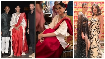 Sonam Kapoor and Anand Ahuja hosted a party for David Beckham. Sonam Kapoor and Anand Ahuja hosted a party for David Beckham.