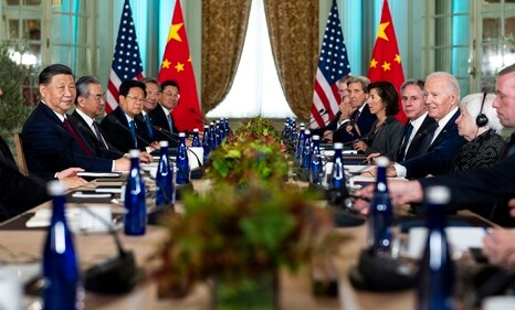 President Joe Biden meets with China's President President Xi Jinping at the Filoli Estate in Woodside, California on November 15. (AP) President Joe Biden meets with China's President President Xi Jinping at the Filoli Estate in Woodside, California on November 15. (AP)
