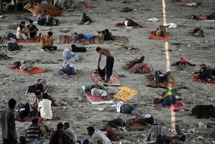 A review of the Climate Central data showed that 79 countries recorded an annual mean CSI of 1.5 and above. Of these, 17 countries were in Asia and 37 in Africa (CREDIT: AFP ) A review of the Climate Central data showed that 79 countries recorded an annual mean CSI of 1.5 and above. Of these, 17 countries were in Asia and 37 in Africa (CREDIT: AFP )