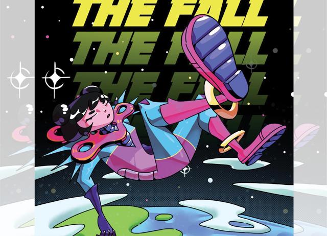 Accompanying the seven tracks on The Fall is a 30-page graphic novel, featuring Kiane, a rogue alien who crash lands on Earth. (instagram/@komorebi.music) Accompanying the seven tracks on The Fall is a 30-page graphic novel, featuring Kiane, a rogue alien who crash lands on Earth. (instagram/@komorebi.music)