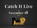 Catch It Live on November 18 Catch It Live on November 18
