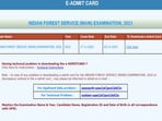 UPSC IFS Mains Admit Card 2023 released at upsconline.nic.in, download link here UPSC IFS Mains Admit Card 2023 released at upsconline.nic.in, download link here