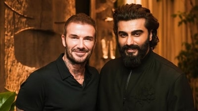 Arjun Kapoor says it was his childhood dream to meet David Beckham. Arjun Kapoor says it was his childhood dream to meet David Beckham.