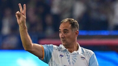 India's football coach Igor Stimac gestures a match. (AFP) India's football coach Igor Stimac gestures a match. (AFP)