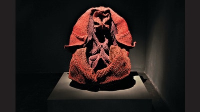 Many of the stories in Vauhini Vara’s new collection explore the female experiences of biological change, family relationships and loneliness. These are themes also prominent in the work of Mrinalini Mukherjee, whose sculpture Aranyani (1996) is pictured above. (Hindustan Times) Many of the stories in Vauhini Vara’s new collection explore the female experiences of biological change, family relationships and loneliness. These are themes also prominent in the work of Mrinalini Mukherjee, whose sculpture Aranyani (1996) is pictured above. (Hindustan Times)
