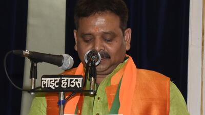 Minister Ravindra Jaiswal (HT File Photo)