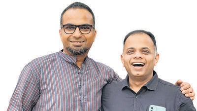 Movin Jain and Srivatsan Sridhar, co-founders of Skydo. The enterprise makes receiving overseas business payments simple, cost-effective and seamless. (HT) Movin Jain and Srivatsan Sridhar, co-founders of Skydo. The enterprise makes receiving overseas business payments simple, cost-effective and seamless. (HT)