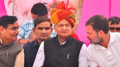 Ashok Gehlot was referring to PM Modi's Bajrang Bali remarks. (File) (PTI) Ashok Gehlot was referring to PM Modi's Bajrang Bali remarks. (File) (PTI)