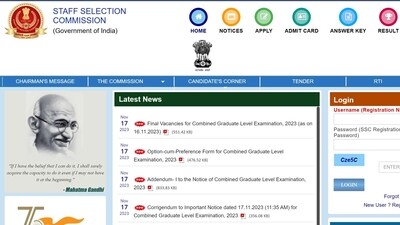 SSC Combined Graduate Level Exam 2023 Final Vacancy List Announced