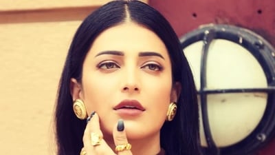 Shruti Haasan recently released a song with boyfriend Santanu Hazarika Shruti Haasan recently released a song with boyfriend Santanu Hazarika