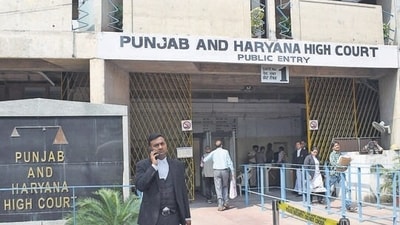 The Punjab and Haryana high court building. (File) The Punjab and Haryana high court building. (File)