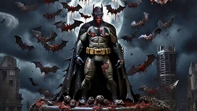 Batman feeds on the blood now and is on the prowl for his next bait in Gotham (Illustration: Anurag Mehra/ HT )