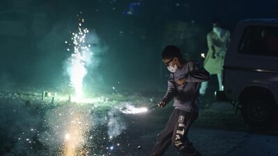 Data highlights how residents of the Capital have learnt little though there has been some form of a firecracker ban in place in the last seven years. (PTI) Data highlights how residents of the Capital have learnt little though there has been some form of a firecracker ban in place in the last seven years. (PTI)