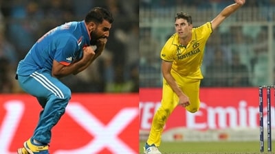 Sanjay Bangar compared Mohammed Shami and Pat Cummins. Sanjay Bangar compared Mohammed Shami and Pat Cummins.