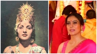 Kajol shared a picture Shobhna Samarth on her birth anniversary. Kajol shared a picture Shobhna Samarth on her birth anniversary.