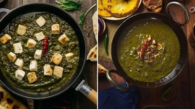 Spinach and sarso (mustard greens) are two leafy greens that have gained popularity due to their impressive nutritional content and potential health benefits (Freepik, Pinterest) Spinach and sarso (mustard greens) are two leafy greens that have gained popularity due to their impressive nutritional content and potential health benefits (Freepik, Pinterest)