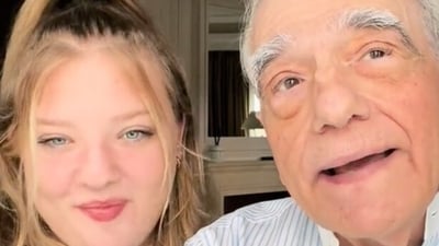Francesca and Martin Scorsese have been hailed as a 'dynamic TikTok duo' Francesca and Martin Scorsese have been hailed as a 'dynamic TikTok duo'