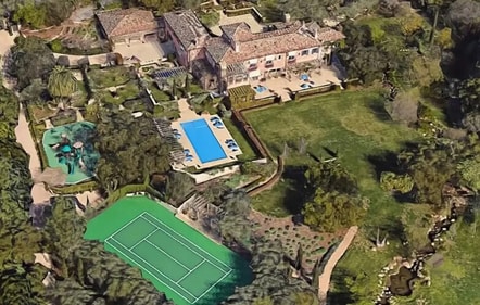Prince Harry and Meghan Markle's Montecito home (Google Maps) Prince Harry and Meghan Markle's Montecito home (Google Maps)