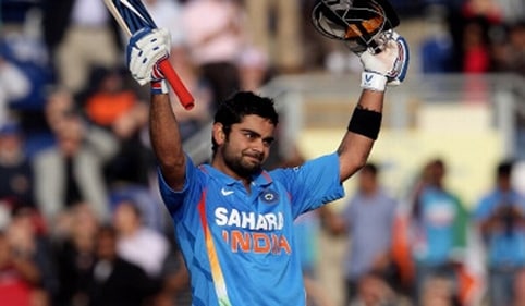 Kohli's 1st ODI century outside the subcontinent (Getty) Kohli's 1st ODI century outside the subcontinent (Getty)