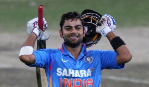Kohli took down Malinga during his onslaught of Sri Lanka (Getty) Kohli took down Malinga during his onslaught of Sri Lanka (Getty)