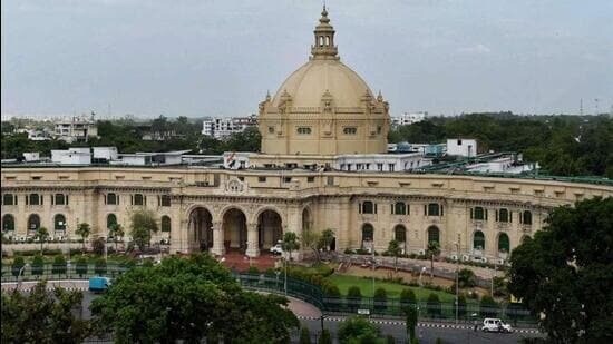 The Uttar Pradesh legislative assembly adopted the Rules of Procedure and Conduct of Business of the UP Legislative Assembly-2023 in the Monsoon session of the House (August 2023). The winter session will be conducted under provisions of the new rules. (HT File)