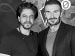 David Beckham attended a party at Sonam Kapoor's house and another at Shah Rukh Khan's Mannat. 