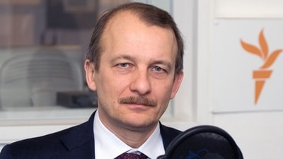 Sergei Aleksashenko is seen. Sergei Aleksashenko is seen.